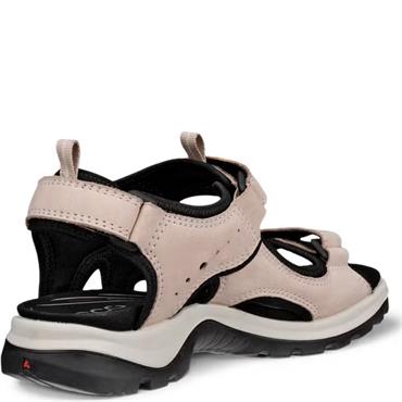 ECCO WOMENS OFF ROAD STRAP SANDAL - ROSE DUST