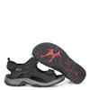 ECCO MENS OFF ROAD STRAP SANDAL - BLACK