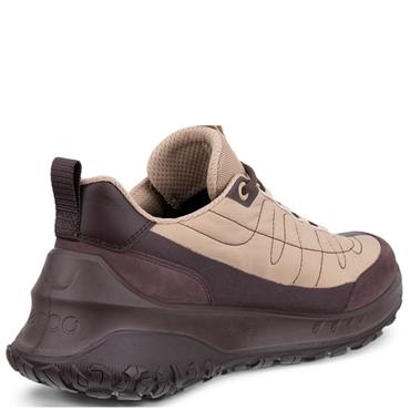 ECCO WOMENS SLIP ON TRAINER - BEIGE BROWN