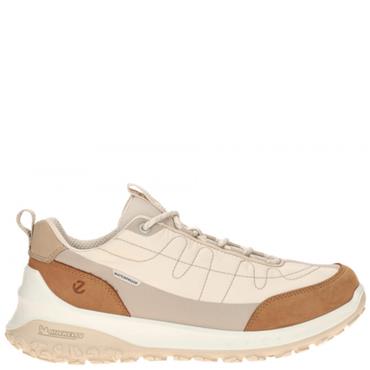 ECCO WOMENS SLIP ON TRAINER - BEIGE BROWN