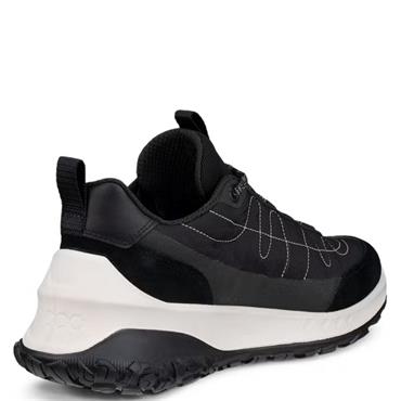 ECCO WOMENS SLIP ON TRAINER - BLACK