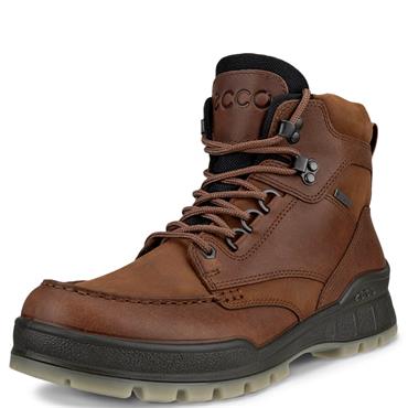 ECCO MENS GORETEX MOCC LACE BOOT - NEW BISON