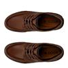 ECCO MENS GORETEX MOCCASSIN LACE SHOE - NEW BISON