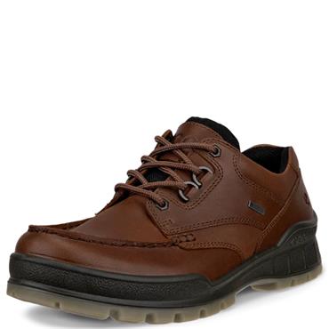 ECCO MENS GORETEX MOCCASSIN LACE SHOE - NEW BISON
