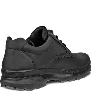 ECCO MENS WATERPROOF LACE SHOE - BLACK