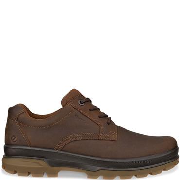 ECCO MENS WATERPROOF LACE SHOE - CAMEL