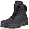 ECCO MENS WATERPROOF TRACK LACE BOOT - BLACK