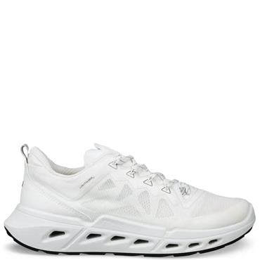 ECCO WOMENS BIOM BREATHRU LACE TRAINER - WHITE