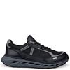ECCO MENS WATERPROOF LACE TRAINER - BLACK GREY