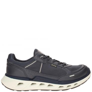 ECCO MENS WATERPROOF LACE TRAINER - MARINE