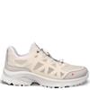 ECCO WOMENS LACE SLIP ON TRAINER - LIMESTONE