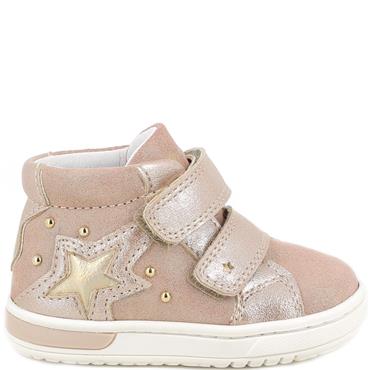 PRIMIGI GIRLS TWIN STRAP ANKLE BOOT - ROSA