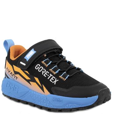 PRIMIGI BOYS GORETEX STRAP TRAINER - BLACK ORANGE