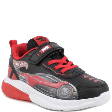 PRIMIGI KIDS HOT WHEELS LIGHTS TRAINER - BLACK RED