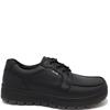 G COMFORT MENS WATERPROOF LACE SHOE - BLACK LEATHER