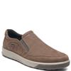G COMFORT MENS WATERPROOF SLIP ON SHOE - COFFEE