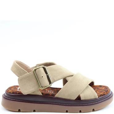 HEAVENLY FEET WOMENS SANDAL - SAND