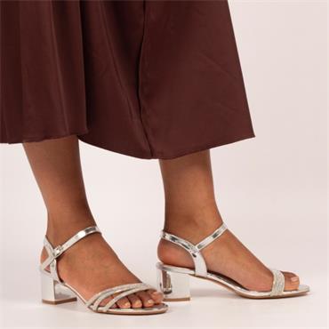 LUNAR WOMENS LOW HEEL - SILVER