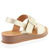 HEAVENLY FEET WOMENS SANDAL - GOLD