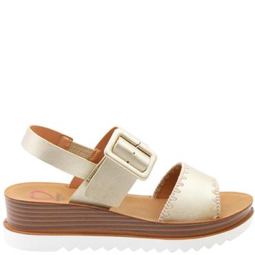 HEAVENLY FEET WOMENS SANDAL - GOLD