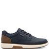 RIEKER MENS TEX LACE CASUAL SHOE - BLUE