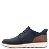 RIEKER MENS LACE CASUAL SHOE - BLUE
