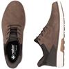 RIEKER MENS LACE CASUAL SHOE - BROWN