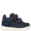 GEOX BOYS WATERPROOF STRAP SHOE - NAVY RED