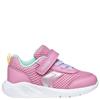 GEOX GIRLS STRAP TRAINER - LILAC PINK