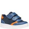 GEOX BOYS STRAP TRAINER - NAVY ORANGE
