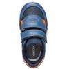 GEOX BOYS STRAP TRAINER - NAVY ORANGE