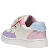GEOX GIRLS STRAP TRAINER - WHITE LILAC