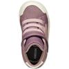 GEOX GIRLS STRAP ANKLE BOOT - DARK PINK