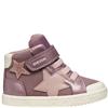 GEOX GIRLS STRAP ANKLE BOOT - DARK PINK