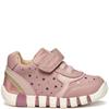 GEOX GIRLS STRAP TRAINER - ANTIQUE ROSE