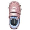 GEOX GIRLS LILO & STITCH STRAP TRAINER - PINK SKY