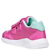 GEOX GIRLS TWIN STRAP TRAINER - FUCHSIA