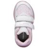 GEOX GIRLS TWIN STRAP TRAINER - WHITE LILAC