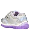 GEOX GIRLS STRAP TRAINER - SILVER LILAC