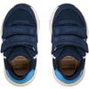 GEOX KIDS STRAP TRAINER - NAVY BLUE