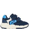 GEOX KIDS STRAP TRAINER - NAVY BLUE