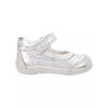 GEOX GIRLS VEL STRAP SHOE - SILVER