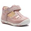 GEOX GIRLS CLOSED IN VEL T STRAP SANDAL - LIGHT ROSE