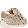 GEOX KIDS STRAP FIRST SHOE - BEIGE GOLD