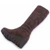 SUSST WOMENS TOP WEDGE KNEE HIGH BOOT - BROWN