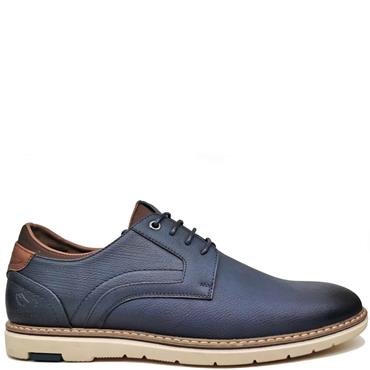 MARCOZZI MENS LACE CASUAL SHOE - SAPPHIRE
