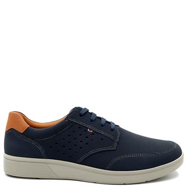 DUBARRY MENS LACE CASUAL SHOE - NAVY