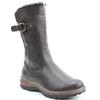 HEAVENLY FEET WOMENS FURLINED ZIP BOOT - CHOCOLATE