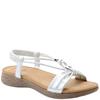HEAVENLY FEET WOMENS SANDAL - SILVER