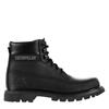 CATERPILLAR MENS PADDED COLLAR LACE BOOT - BLACK